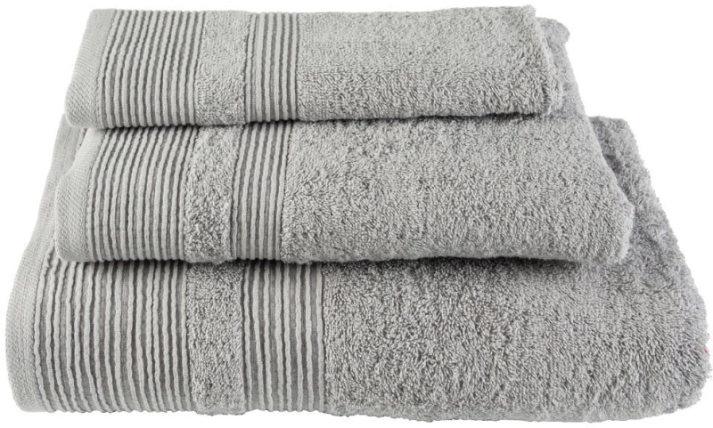 Πετσέτα 969 Light Grey Astron Σώματος 80x150cm 100% Βαμβάκι