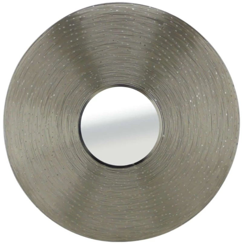 Καθρέπτης Τοίχου Odd 11-0325 74x74x9cm Silver Αλουμίνιο,Γυαλί