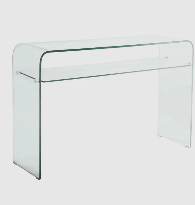 Κονσόλα Glasser Clear EM734 110X35X75 cm Γυαλί