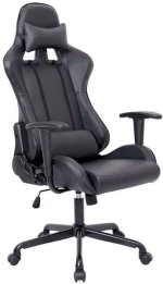 Πολυθρόνα Διευθυντική-Gaming BF8350 ΕΟ578 69x69x126/136cm Black