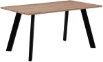 Τραπέζι Baxter EM820 120X70X75 cm Μέταλλο,Ξύλο