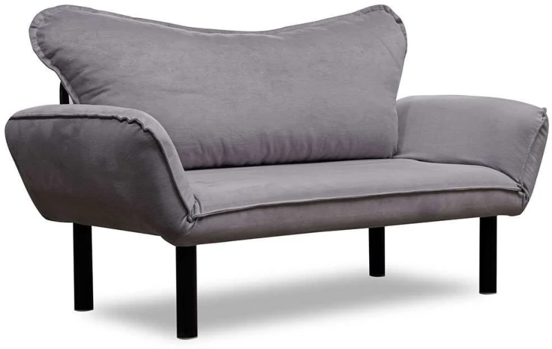 Καναπές - Κρεβάτι Διθέσιος Chatto 859FTN1229 140x65x70cm Grey