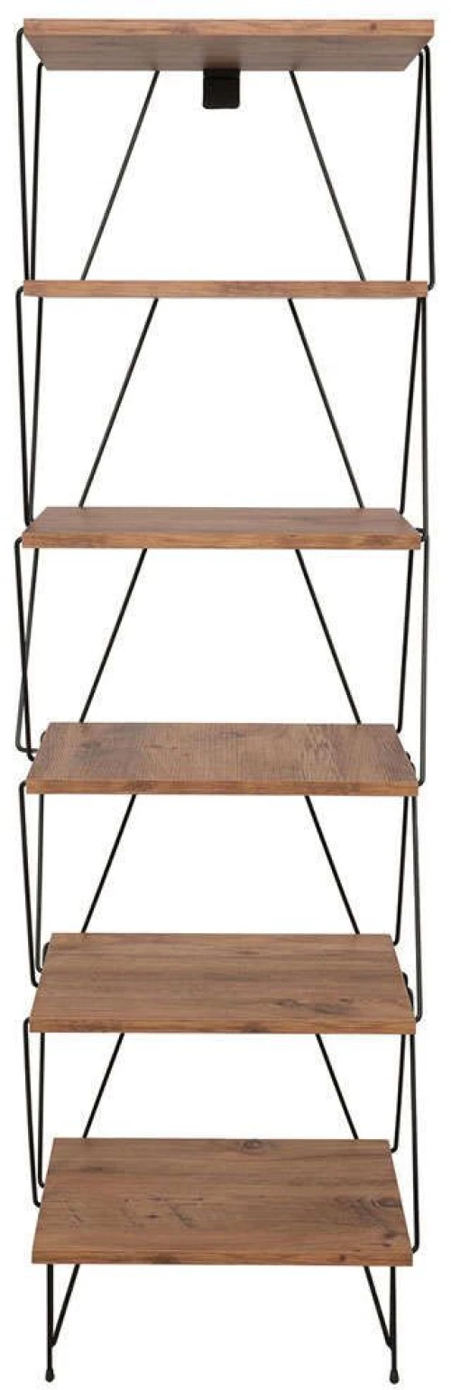Βιβλιοθήκη Balaban 854KLN4317 46x30x165cm Pine