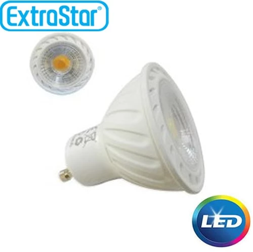 Λαμπτήρας LED ExtraStar 6,5W GU10 με Θερμό Φως