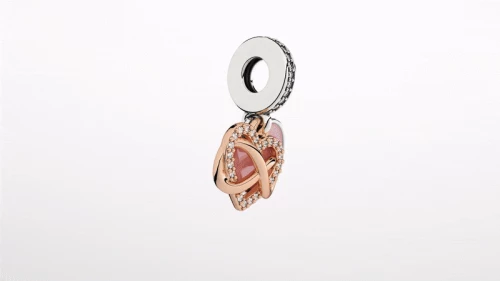 Σύμβολο Pandora Κρεμαστό με καρδιές και χνάρι ζώου 799360C00
