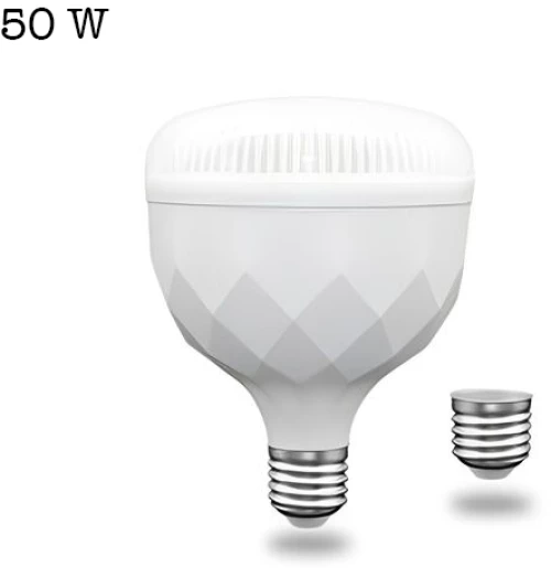 Led Λάμπα Ψυχρού Λευκού Φωτισμού E27 50W 220V 4000LM 6500K