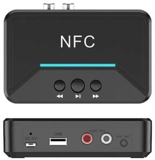 Ασύρματος Αναμεταδότης Ήχου Bluetooth/NFC v5.0 ZY-905 Μαύρο