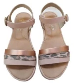 RICCO MONDO LEATHER SANDALS GIRLS COPPER T 30114 N1