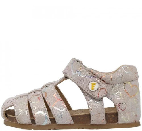 NATURINO-FALCOTTO ALBY 1500736540R01  SUEDE BIG HEARTS MULTICOLOR