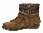 CHIKA-10 CUERO GIRL BOOTS MANGOLIA BRAUN INDIAN (ΔΕΡΜΑΤΙΝΑ)