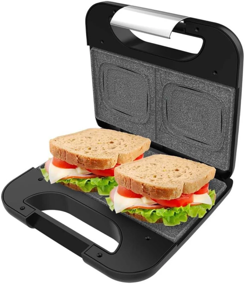 Τοστιέρα - Σαντουιτσιέρα 800 W Rock'nToast Square + Cecotec CEC-02953