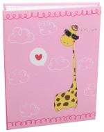 Άλμπουμ ’Giraffe pink‘ με θήκες 200 φωτογραφιών 10x15 10.3029