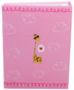 Άλμπουμ ’Giraffe pink‘ με θήκες 200 φωτογραφιών 10x15 10.3029