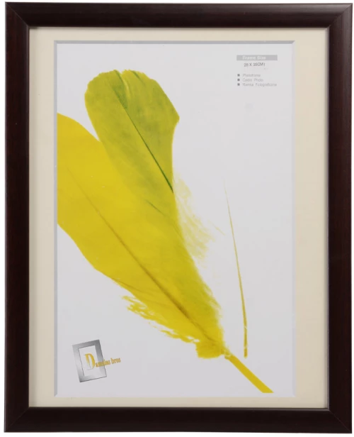 Κορνίζα ξύλινη για φωτογραφίες μεγέθους 28x35 σε Mαύρο χρώμα SM1041DBR 28x35 | 10.8107