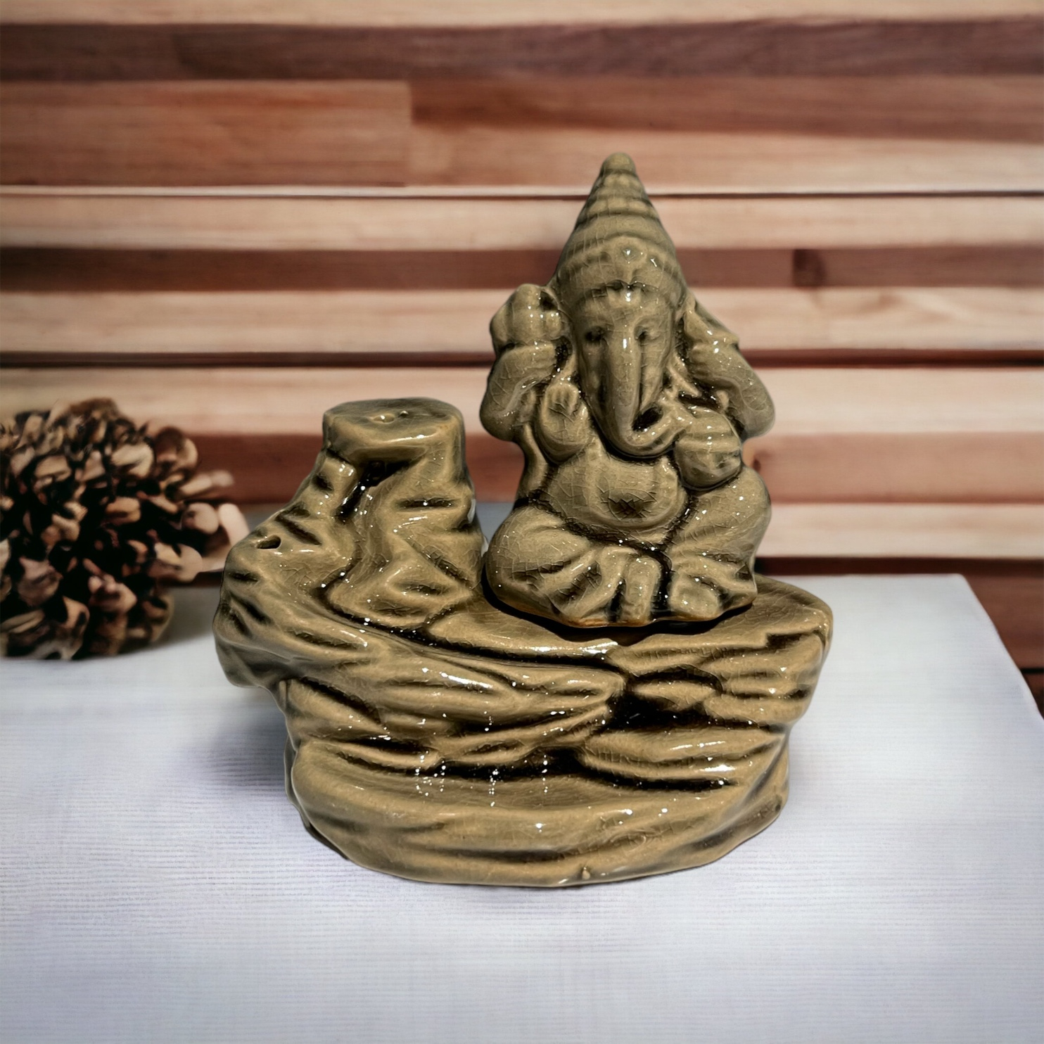 Κεραμικός Καυστήρας Ganesha για Κώνους Ανάστροφης Ροής 10cm