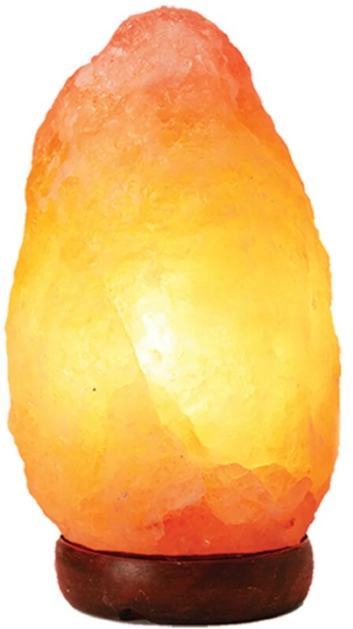 Φωτιστικό από Αλάτι Ιμαλαΐων σε σχήμα Βράχου Himalayan Salt Lamp 20cm