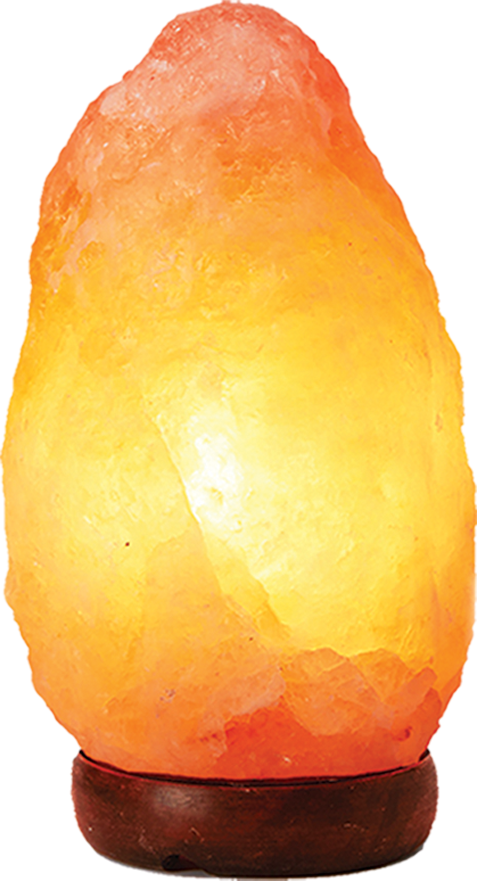Φωτιστικό από Αλάτι Ιμαλαΐων σε σχήμα Βράχου Himalayan Salt Lamp 20cm