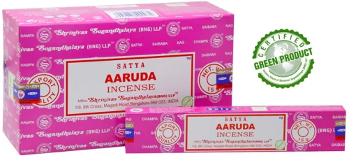 Αρωματικά Στικ με Απήγανο Satya Aaruda Incense Sticks 15g