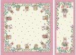 Σετ τραπεζομάντηλο 100x100cm + τραβέρσα 100x40cm 1236rj  Vassiliadis Bros 410.05.02190