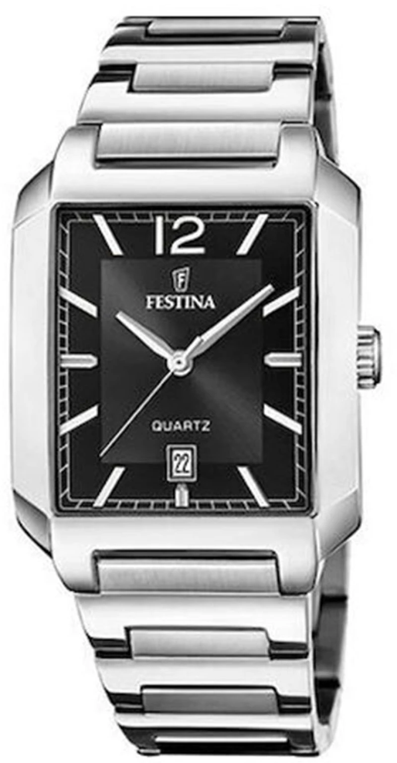 FESTINA Men's F20677/4 Silver Stainless Steel Bracelet