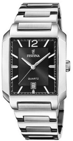 FESTINA Men's F20677/4 Silver Stainless Steel Bracelet