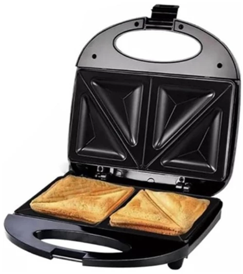 Τοστιέρα SOKANY 750W με Τριγωνικές Πλάκες για Δύο Τοστ Μαύρη
SK-115