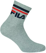 ΚΑΛΤΣΕΣ ΑΘΛΗΤΙΚΕΣ FILA 3PACK UNISEX - ΛΕΥΚΟ/ΜΑΥΡΟ/ΓΚΡΙ F9398