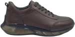 Δερμάτινα Sneakers - 2543F - Καφέ