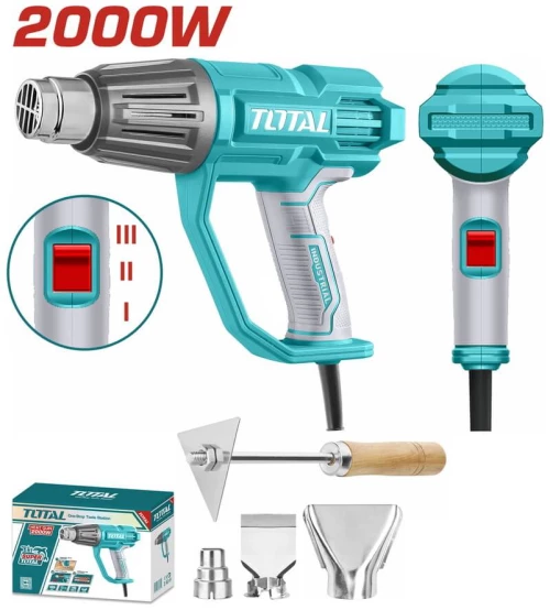 TOTAL Πιστόλι θερμού αέρα 2.000W (TB20078)