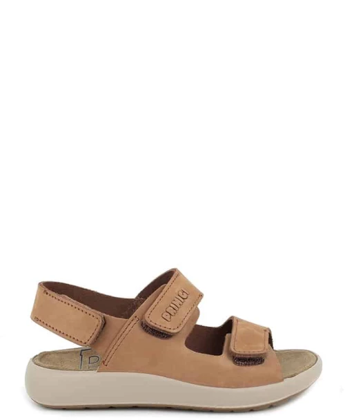 Primigi δερμάτινα πέδιλα 5897000 Brown