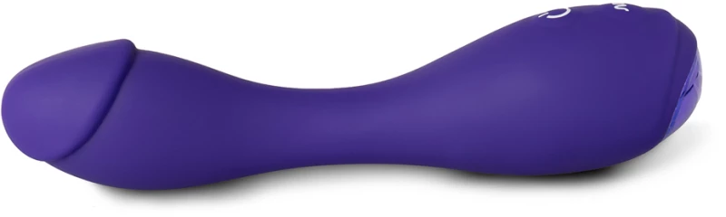 10-Speed Flexible Purple Silicone Realistic Dildo Vibrator