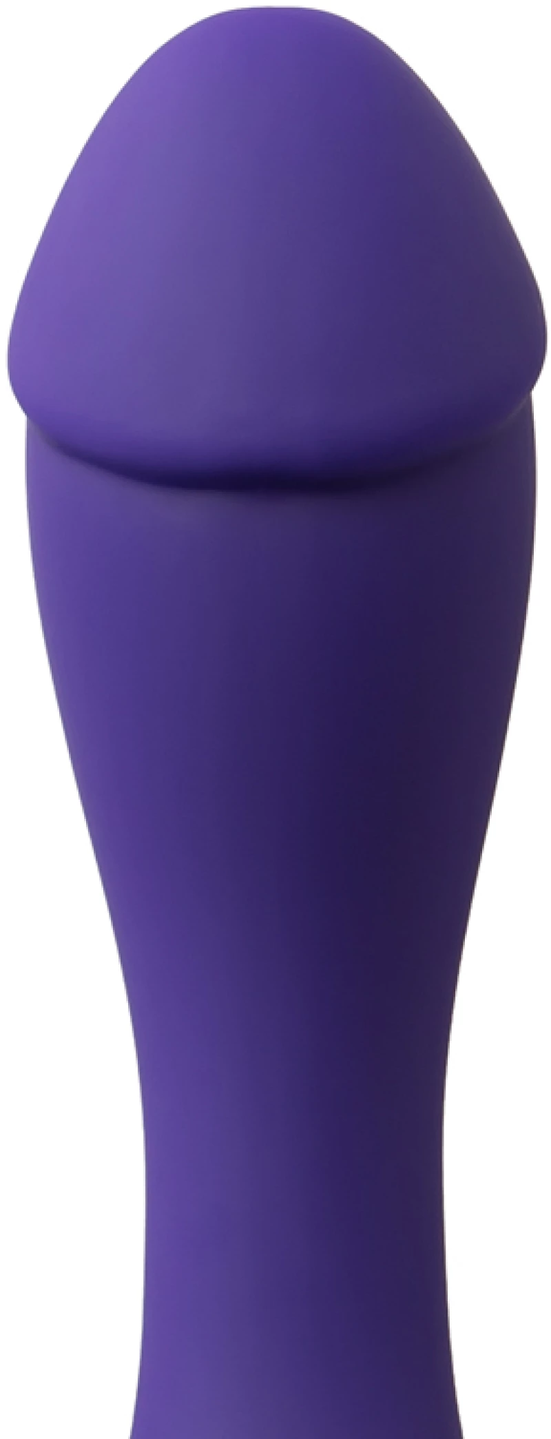 10-Speed Flexible Purple Silicone Realistic Dildo Vibrator