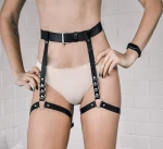BDSM Γυναικείες Δερμάτινες Ζαρτιέρες