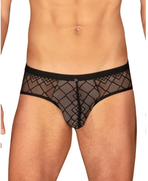 Obsessive Severio Jockstrap Briefs Black
