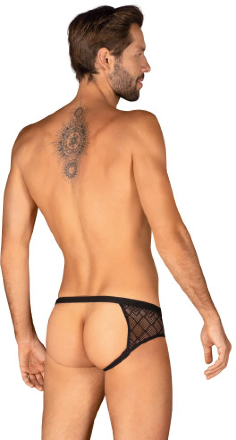 Obsessive Severio Jockstrap Briefs Black