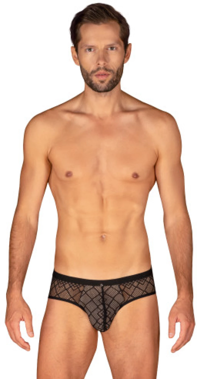 Obsessive Severio Jockstrap Briefs Black