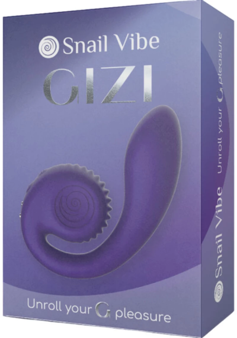 SNAIL VIBE - GIZI DUAL STIMULATOR PURPLE