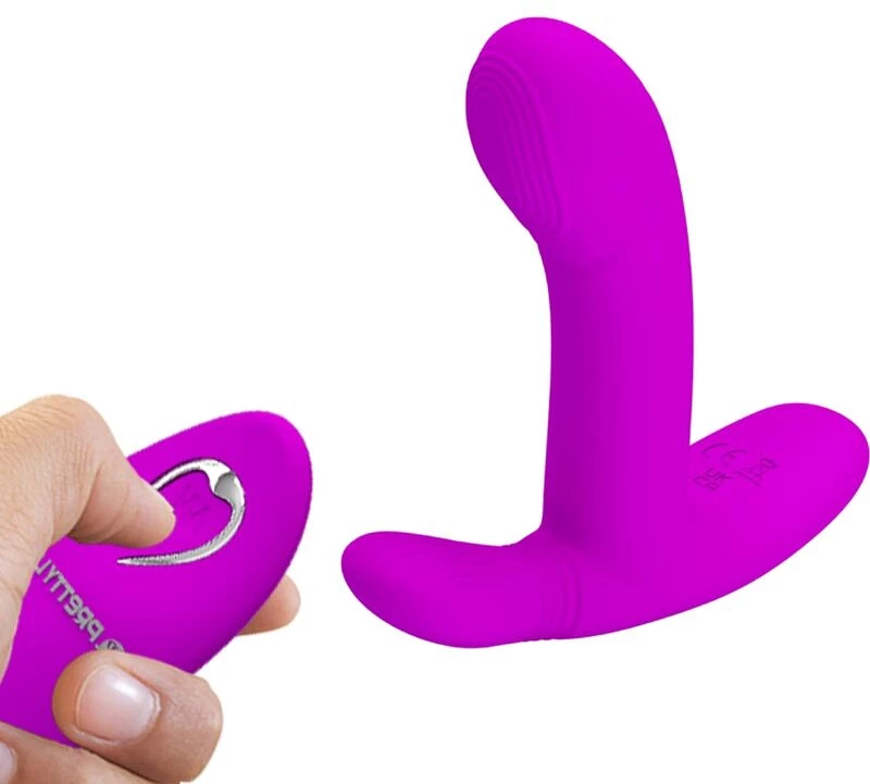 PRETTY LOVE - GERI CLITORIS MASSAGER PINK REMOTE CONTROL