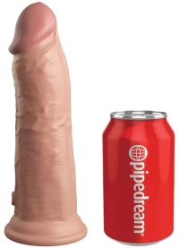 KING COCK ELITE - REALISTIC DILDO VIBRATING & SILICONE 20.3 CM