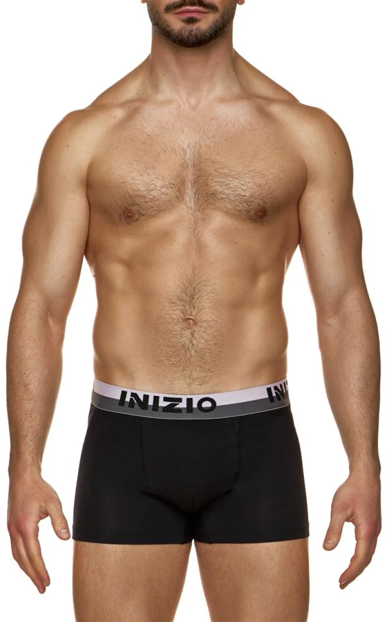 BOXER ΜΕ ΕΞΩΤΕΡΙΚΟ ΜΑΤ ΛΑΣΤΙΧΟ ΚΑΙ LOGO ΙΝΙΖΙΟ 44500 ΜΑΥΡΟ/ΡΟΖ