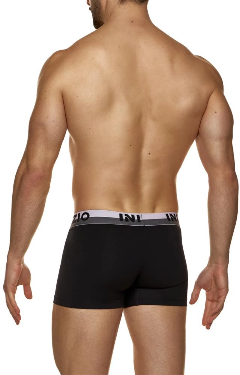 BOXER ΜΕ ΕΞΩΤΕΡΙΚΟ ΜΑΤ ΛΑΣΤΙΧΟ ΚΑΙ LOGO ΙΝΙΖΙΟ 44500 ΜΑΥΡΟ/ΡΟΖ