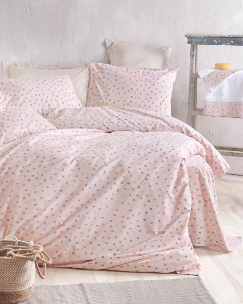 TINY HEART ΣΟΜΟΝ - ΣΕΤ ΠΑΠΛΩΜΑΤΟΘΗΚΗ SYMBOL ΥΠΕΡΔΙΠΛΟ (220X250)