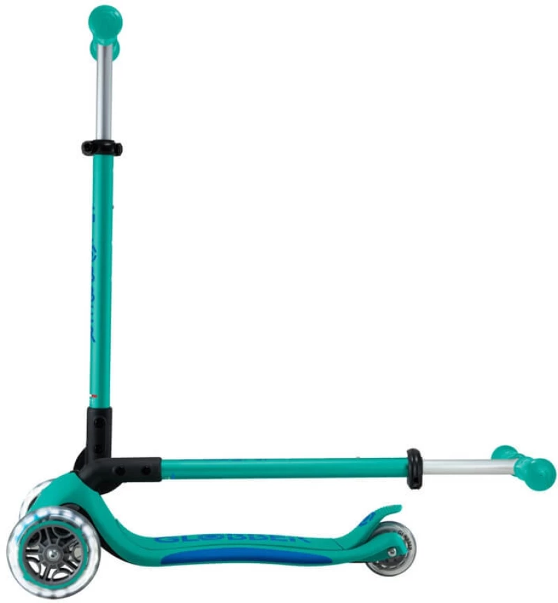 Πατίνι Αναδιπλούμενο Globber Scooter Primo Plus Lights Emeral Green (442-607-4)