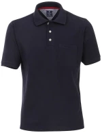 REDMOND Ανδρική μπλέ navy πικέ πόλο μπλούζα 900-19 Dark Blue