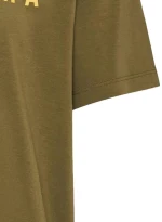 FUNKY BUDDHA Ανδρικό λάδι T-Shirt FBM009-010-04 KHAKI