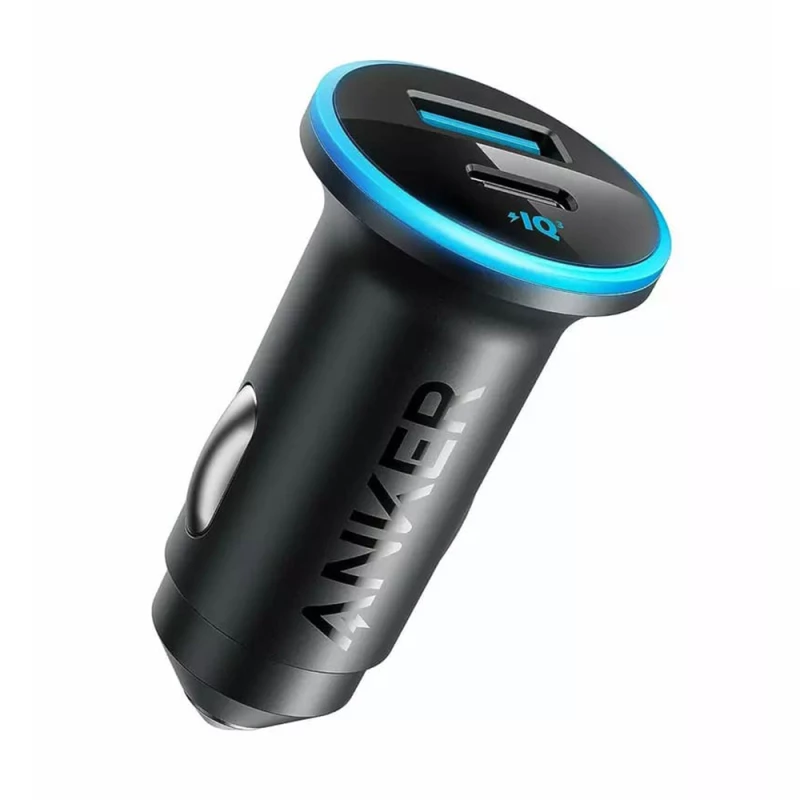 Anker Incarcator Auto USB, Type-C, 52.5W - Anker 323 (A2735G11) - Black 0194644139001