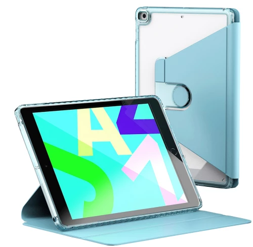 Techsuit Husa pentru iPad 10.2 (2019/2020/2021) - Techsuit Crystal Vision - Bleu 5949419120549