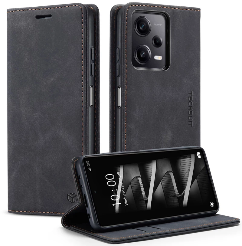 Techsuit Case for Samsung Galaxy A15 4G / A15 5G - Techsuit Confy Cover - Black 5949419095328