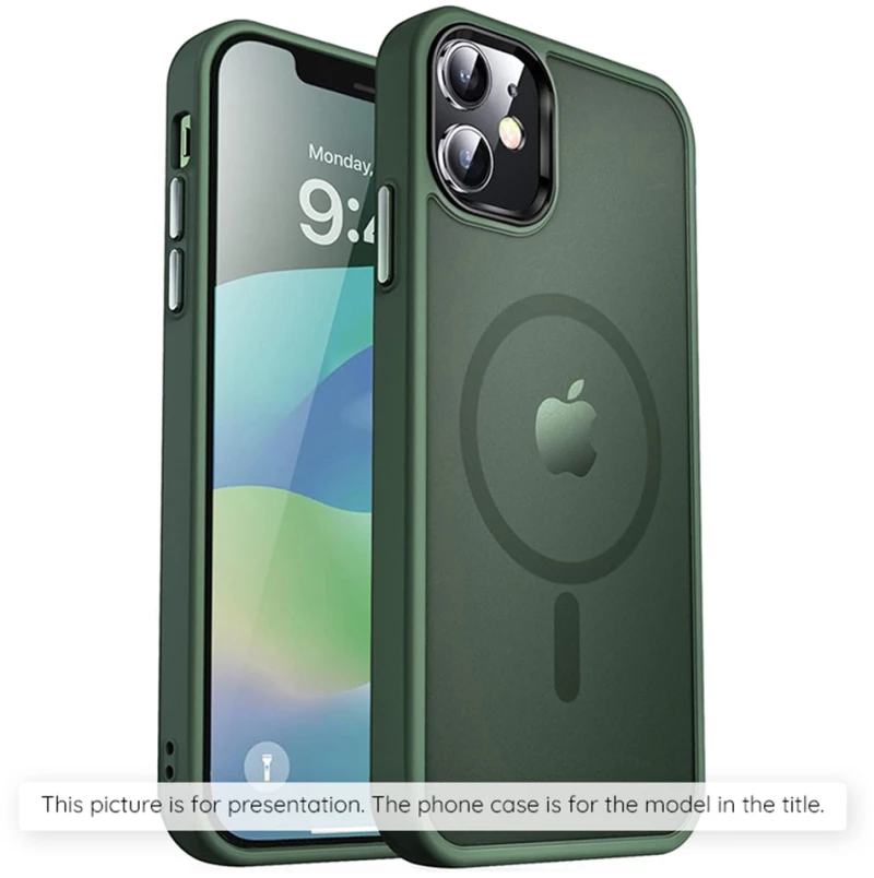 Techsuit Case for Samsung Galaxy S23 FE - Techsuit HaloFrost Series - Midnight Green 5949419140028