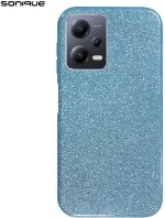 Θήκη Σιλικόνης Sonique Shiny Xiaomi Redmi Note 12 5G / Poco X5 5G Γαλάζιο 5210312010474
